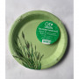 Gogreen Reed Go Green videi draudzīgi papīra šķīvji Ø18cm 10 gab.