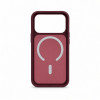 Evelatus Silver-Shield Skin Feel 2-in-1 MagSafe vāciņš Apple iPhone 18 Pro, bordo