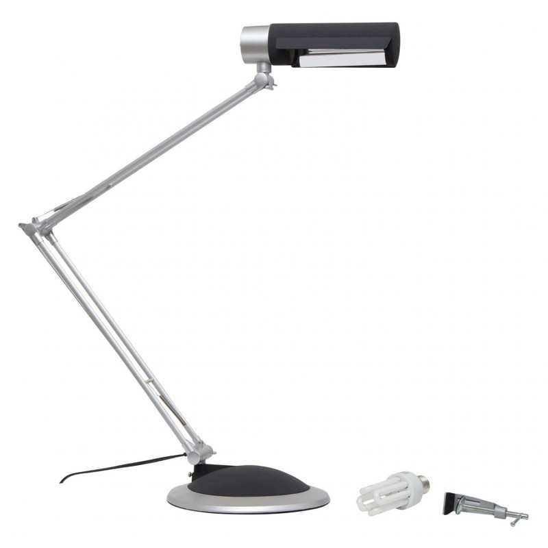 MAUL MAULoffice LED galda lampa, 9,5 W, sudraba