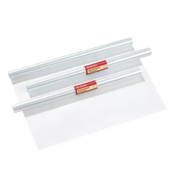 herlitz grāmatu aizsargplēve, 400 mm x 5 m, PP, caurspīdīga, bez lipīgā slāņa