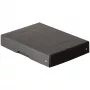 FALKEN PURE glabāšanas kaste 500 loksnēm, 18 x 25 x 4 cm, melna