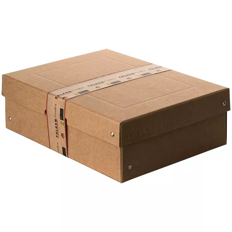 FALKEN PURE uzglabāšanas kaste 7.0 l brūna 24.0 x 32.0 x 10.0 cm