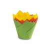 Guardini Tulpveida papīra kēksiņu formiņas 12 gab. krāsainas Easy Bake Ø 7,5 x 8 cm
