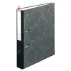 herlitz "maX.file nature" mape ar sviras mehānismu DIN A4, 5 cm, melna, marmorēta