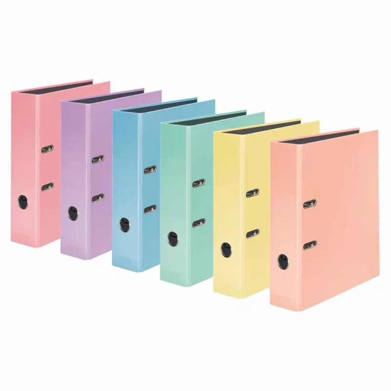 FALKEN Pastel Color mape-reģistrs, DIN A4, zila