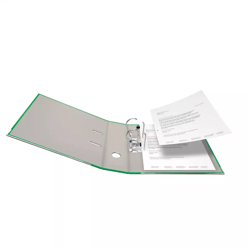 FALKEN Color mape-reģistrs DIN A4, 8 cm, plastmasas, gaiši zaļā krāsā