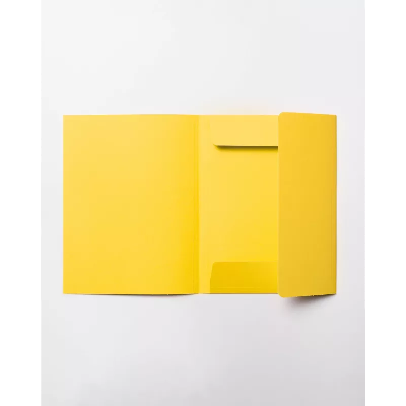 folia zīmējumu mape DIN A4, dzeltena