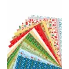 folia Ziemassvētku motīvu bloks, 270 g/m², dažādas krāsas