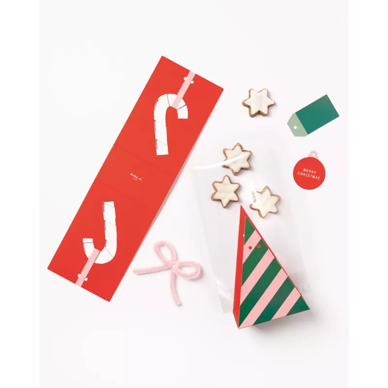 folia PP plakandibena maisiņš SWEET CHRISTMAS