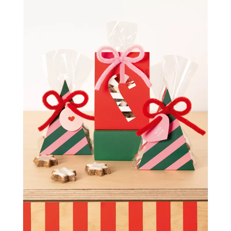 folia PP plakandibena maisiņš SWEET CHRISTMAS