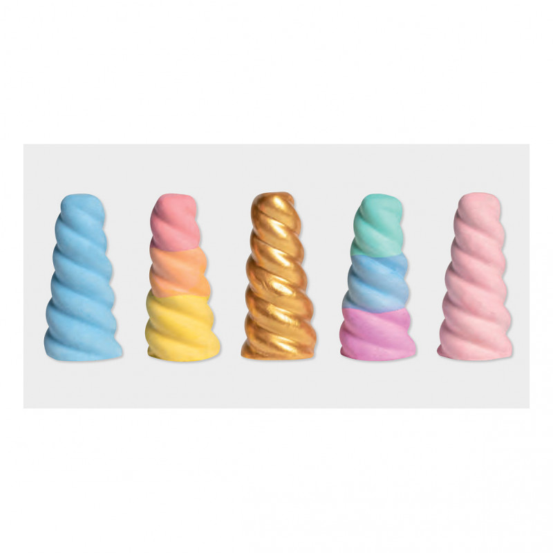 folia Unicorn ietves krīts, dažādās krāsās