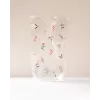 Folia PP maisiņš ar taisnstūra dibenu A FLORAL CHRISTMAS, 14,5 x 23,5 cm
