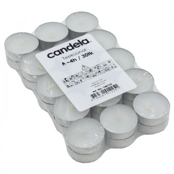 Candela tējas sveces 30 gab.