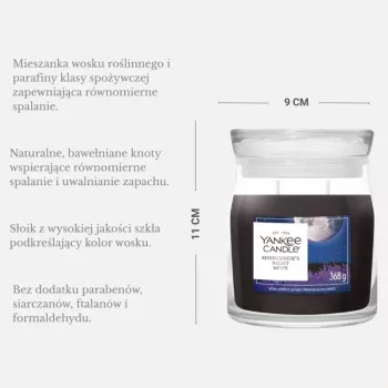Yankee Candle Midsummer Night svece, vidēja