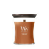 WoodWick Saffron Smoke svece, vidēja