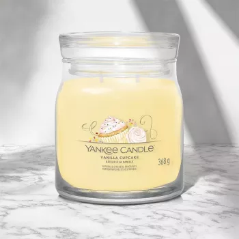 Yankee vidēja izmēra svece, Vanilla Cupcake