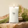 WoodWick White Teak svece, liela, 610 g