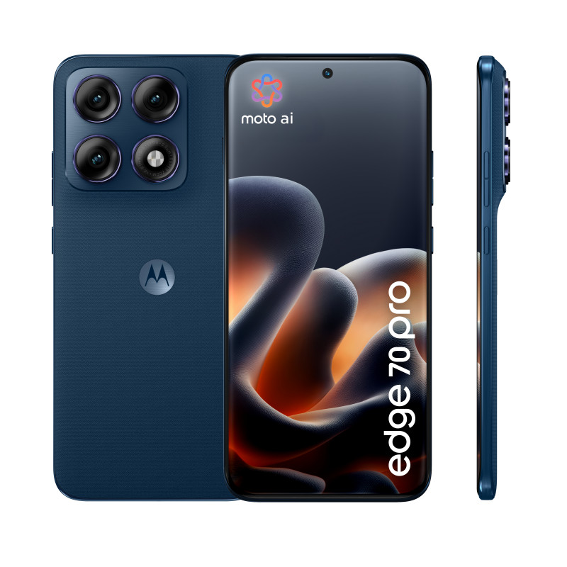 Motorola Moto Edge 70 Pro 12/512GB Pantone Titan Blue viedtālrunis
