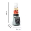 TEFAL Blend Up Essential blenderis, 800 W, zils