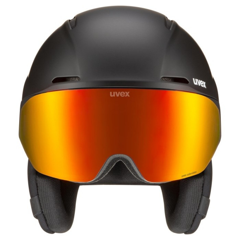 UVEX Horizon CV slēpošanas ķivere, melna, 55-59 cm (56/6/341/10)