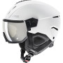 UVEX Instinct Visor slēpošanas ķivere, melna/balta, 53-55 cm (56/6/260/50)