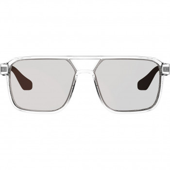Leatt TheViz Pyrenees Polarized riteņbraukšanas brilles, caurspīdīgs/sudraba