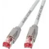 EFB-Elektronik Cat6a S/FTP savienojuma kabelis RJ45, 20 m, balts, LSZH