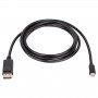 Akyga AK-AV-15 DisplayPort (spraudnis) – Mini DisplayPort (spraudnis) kabelis, 1,8 m, melns