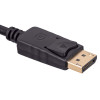 Akyga AK-AV-15 DisplayPort (spraudnis) – Mini DisplayPort (spraudnis) kabelis, 1,8 m, melns