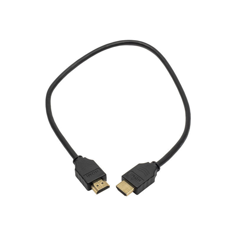 Akyga AK-HD-05A ātrdarbīgs HDMI kabelis ar Ethernet, HDMI 1.4, 0,5 m, melns