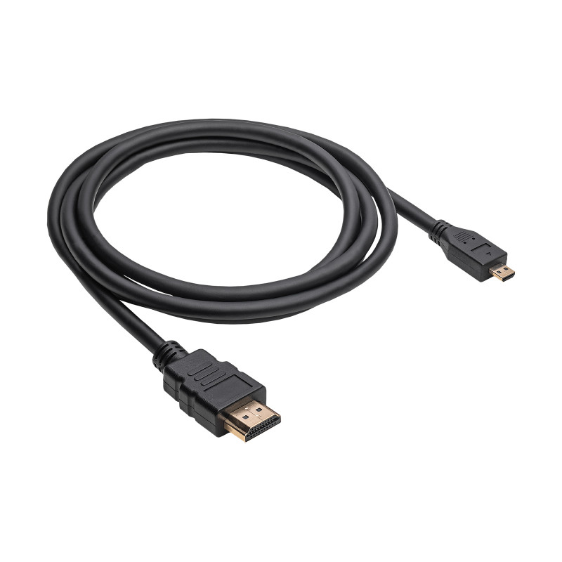 Akyga AK-HD-15R HDMI uz Micro HDMI kabelis v1.4, 1,5 m, melns