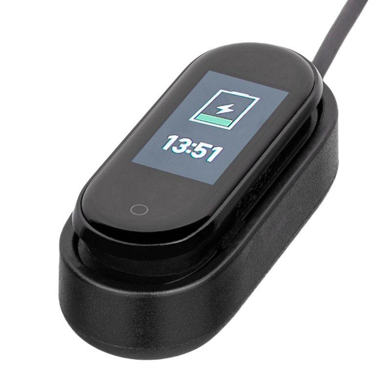 Akyga AK-SW-13 uzlādes kabelis, paredzēts Xiaomi Mi Band 4, USB, 20 cm