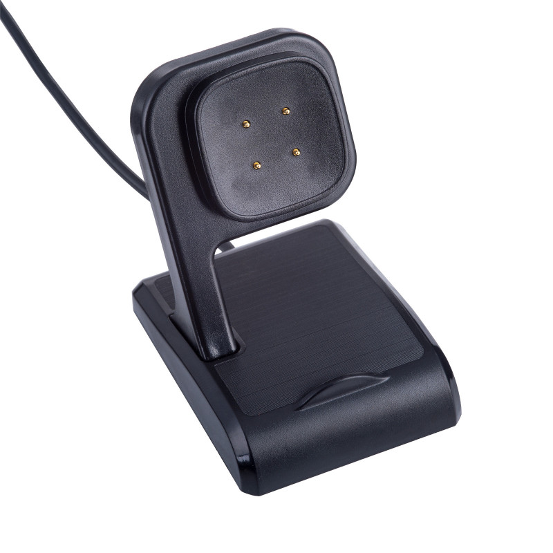 Akyga AK-SW-26 magnētisks uzlādes statīvs, paredzēts Fitbit Versa 3 / Sense, USB-A, 1 m