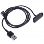 Akyga AK-SW-31 uzlādes kabelis, paredzēts Fitbit Inspire 2 / ACE 3, USB-A, 1 m