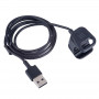 Akyga AK-SW-29 uzlādes kabelis, paredzēts Fitbit Charge 3 / 4, USB-A, 1 m