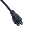 Akyga AK-AG-02A barošanas kabelis UK BS 1363 (G tips) – IEC C5, CCA 3 x 0,5 mm², 1,5 m, melns