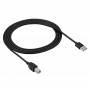 Akyga AK-USB-04 USB 2.0 printera kabelis USB-A (M) uz USB-B (M), 1,8 m, melns
