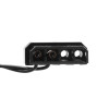 Akyga AW-12E-BG 120 mm korpusa ventilators, 33 zaļas LED, Molex, melns