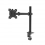 Akyga AK-MB-01 viena monitora galda turētājs, 15-32", līdz 10 kg, VESA 75/100, melns