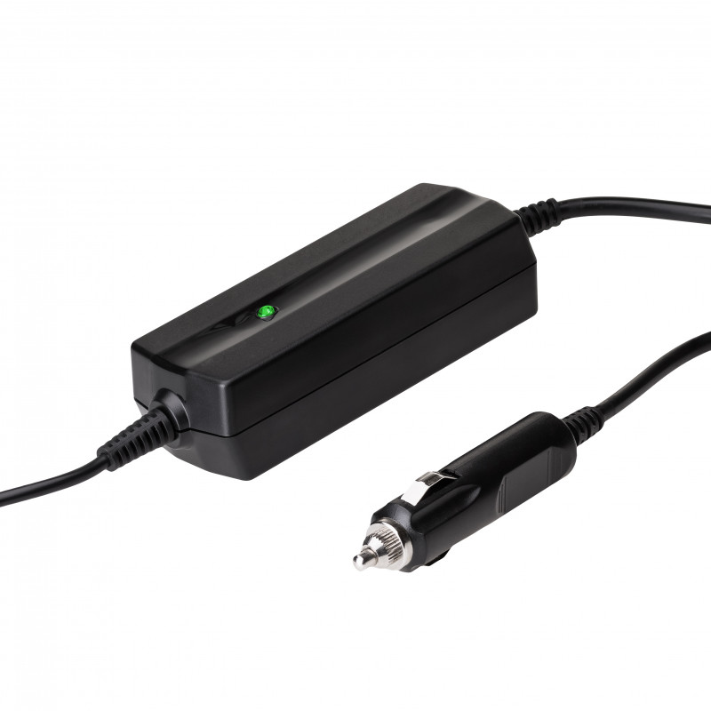 Akyga AK-ND-37 auto klēpjdatora lādētājs 19 V / 4,74 A, 90 W, 5,5 x 3,0 mm + tapa, saderīgs ar Samsung