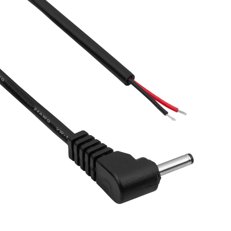 Akyga AK-SC-08 klēpjdatora lādētāja līdzstrāvas servisa kabelis 3,0 x 1,0 mm, 60 W, 1,2 m, saderīgs ar Samsung