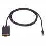 Akyga AK-AV-17 USB-C uz VGA kabelis, 1,5 m