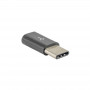 Akyga AK-AD-46 Micro USB-B (F) uz USB-C (M) adapteris, melns