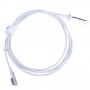 Akyga AK-SC-34 klēpjdatora lādētāja līdzstrāvas servisa kabelis MagSafe L, 85 W, 1,2 m, saderīgs ar Apple, balts