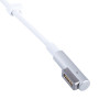 Akyga AK-SC-34 klēpjdatora lādētāja līdzstrāvas servisa kabelis MagSafe L, 85 W, 1,2 m, saderīgs ar Apple, balts