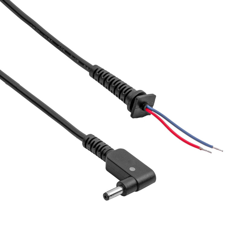 Akyga AK-SC-32 klēpjdatora lādētāja līdzstrāvas servisa kabelis 4,0 x 1,35 mm, 65 W, 1,2 m, saderīgs ar ASUS