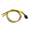 Akyga AK-SC-19 datora barošanas bloka servisa kabelis PCIe 6-pin, 45 cm