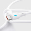 Akyga AK-USB-60 USB-A (M) uz USB-C (M) kabelis, USB 2.0, 1,8 m, silikons