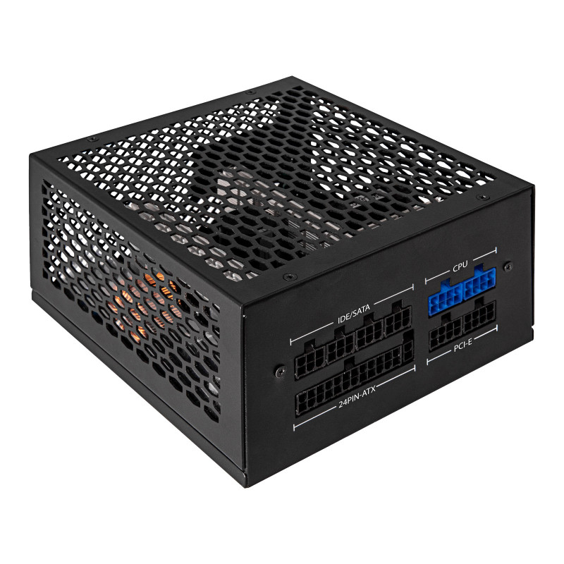 Akyga AK-FL-300 300 W ATX barošanas bloks, bez ventilatora, pilnībā modulārs, 80 PLUS, aktīvā PFC