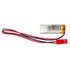 Akyga AKY0474 LP401230 Li-Po akumulators 3,7 V 110 mAh ar PCM, JST 2,54 mm 2 kontaktu savienotājs, 150 mm vadi